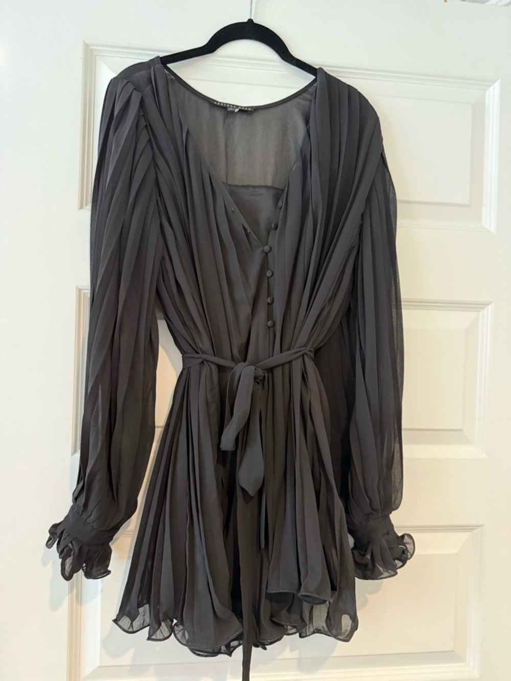 Pleated Romper